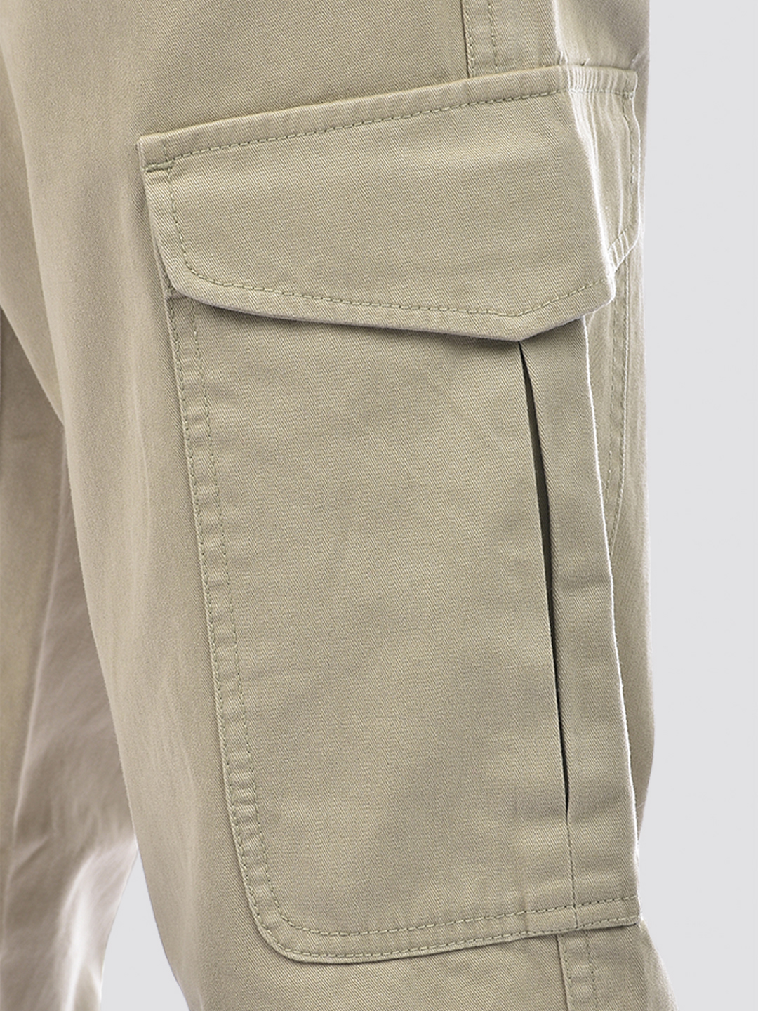 Numero Uno Men Sand Beige Cargo Pants